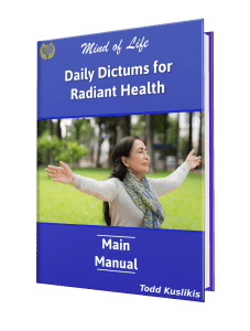 mind of life daily dictums for radiant health main manual 3d 1