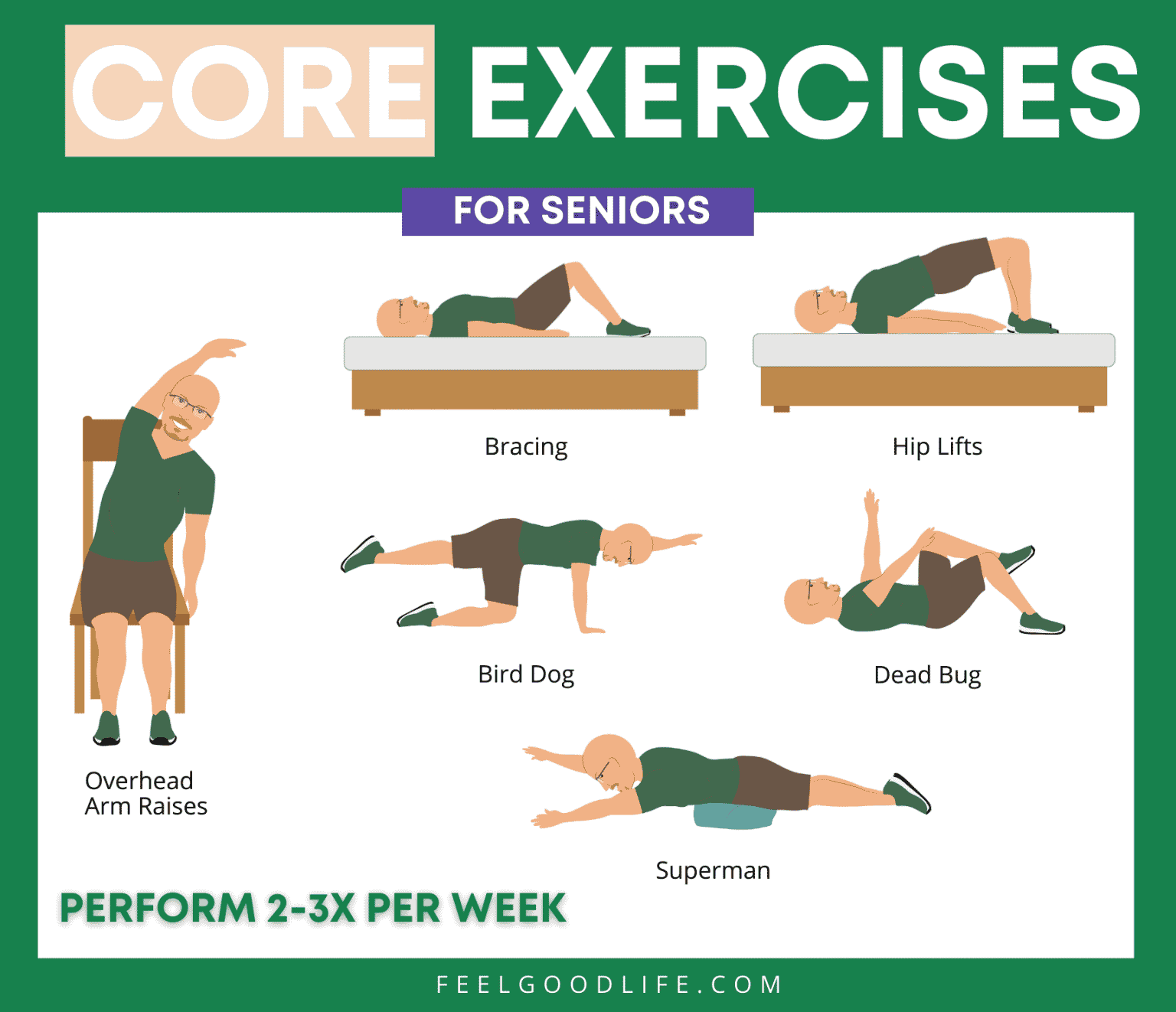 Complete Guide to Core Exercises for Seniors Feel Good Life
