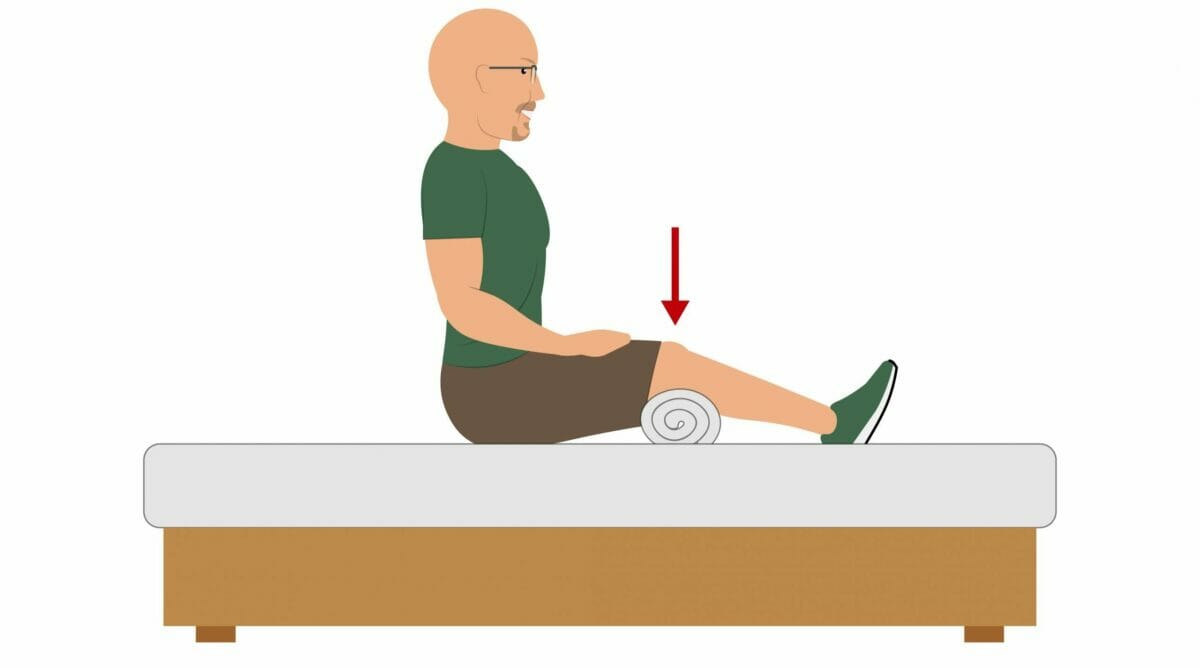 Quad activator help knee pain in back side
