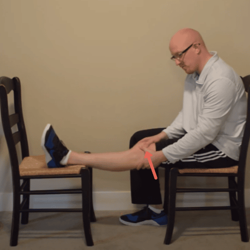 knee stretch | feel good life with coach todd