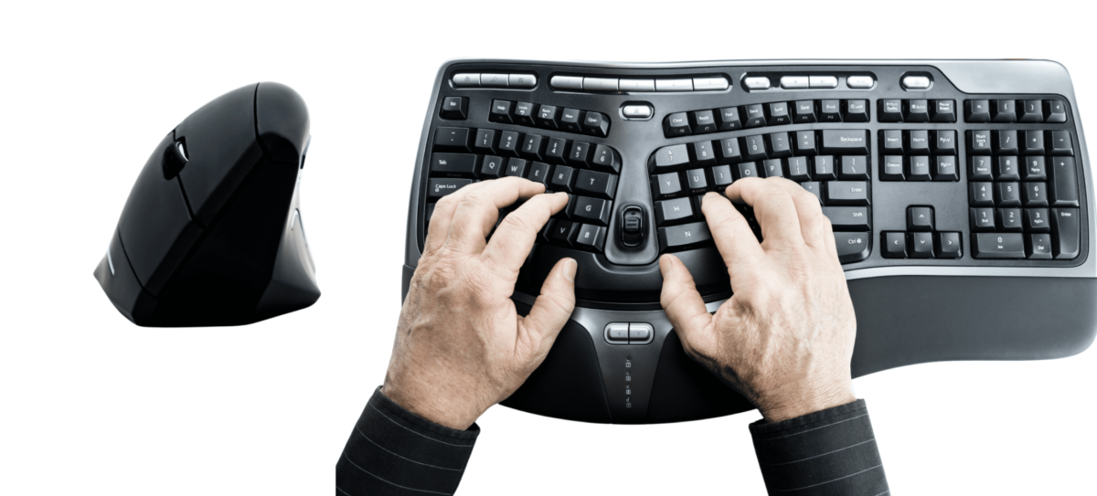 Ergonomic Keyboard and mouse to help relief carpal tunnel syndrome | coach todd