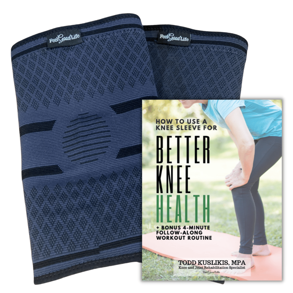 Knee compression sleeve for PFPS