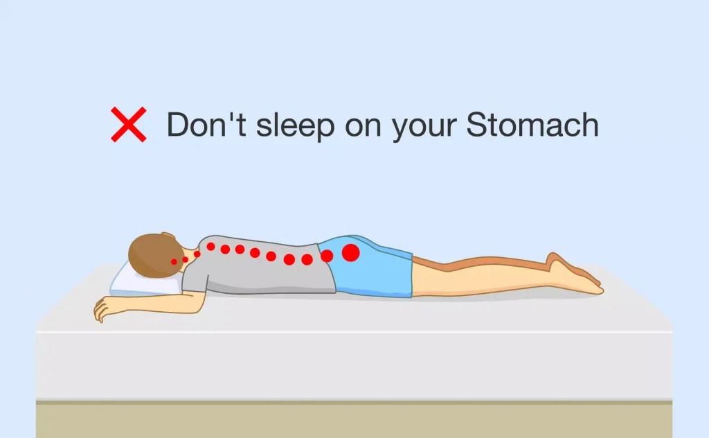 Sleeping on your Stomach
