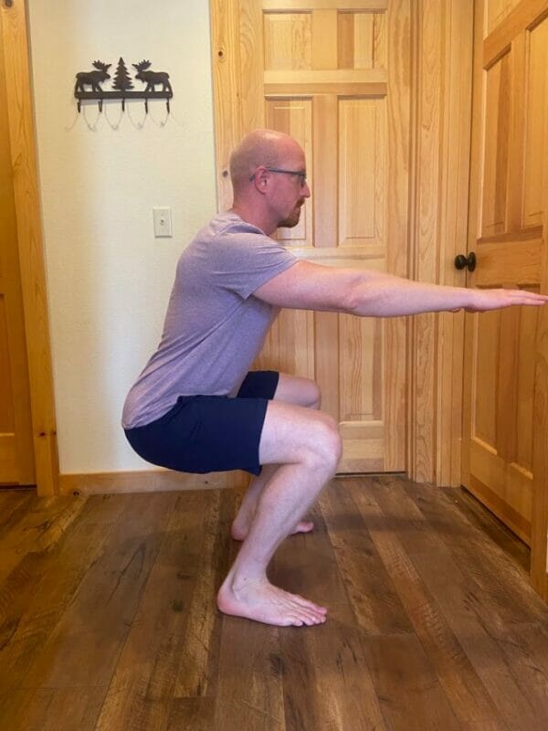 Advance ankle mobility exercise: Deep Squat