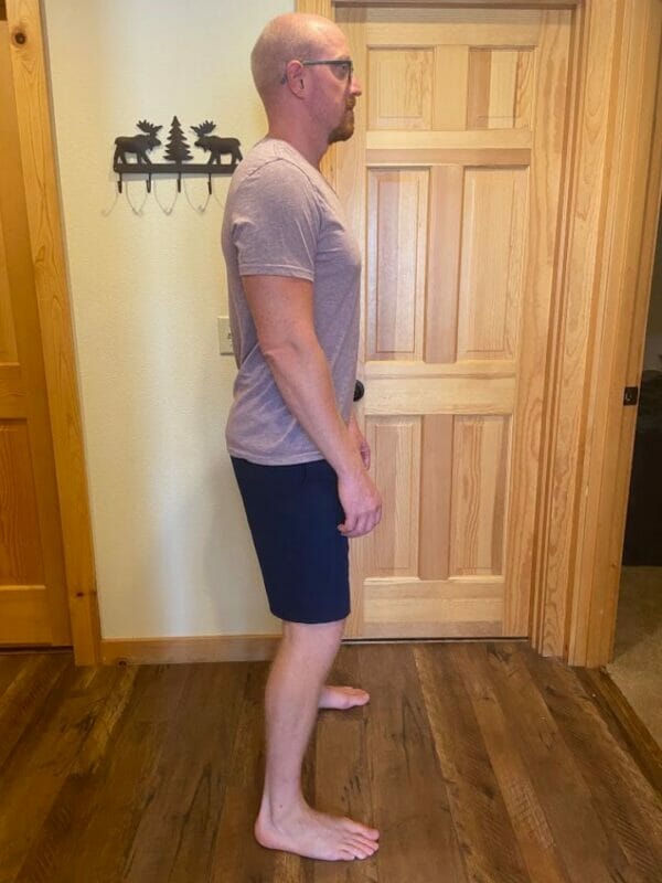 advance ankle mobility exercise: deep squat